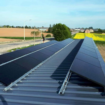 photovoltaiques toit entreprise